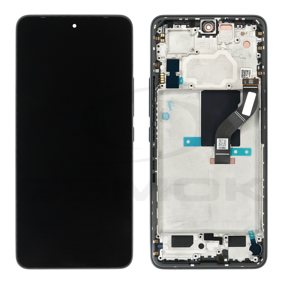 WYŚWIETLACZ LCD DO XIAOMI 12 LITE 2022 Z RAMKĄ CZARNY 56000300L900 ORYGINAŁ SERVICE PACK