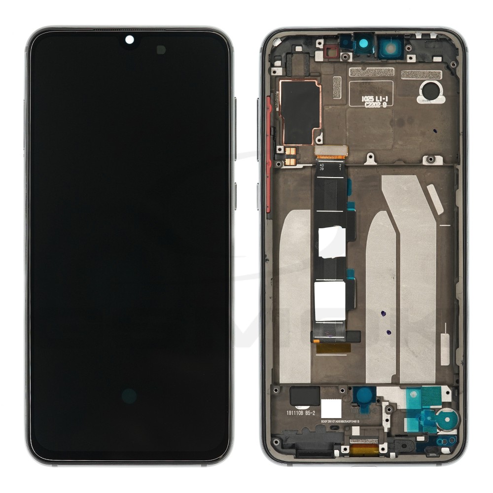 WYŚWIETLACZ LCD DO XIAOMI MI 9 SE Z RAMKĄ SZARY 5606101010B6 ORYGINAŁ SERVICE PACK