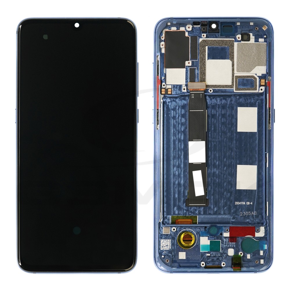 WYŚWIETLACZ LCD DO XIAOMI MI9 MI 9 Z RAMKĄ NIEBIESKI 561010016033 ORYGINAŁ SERVICE PACK