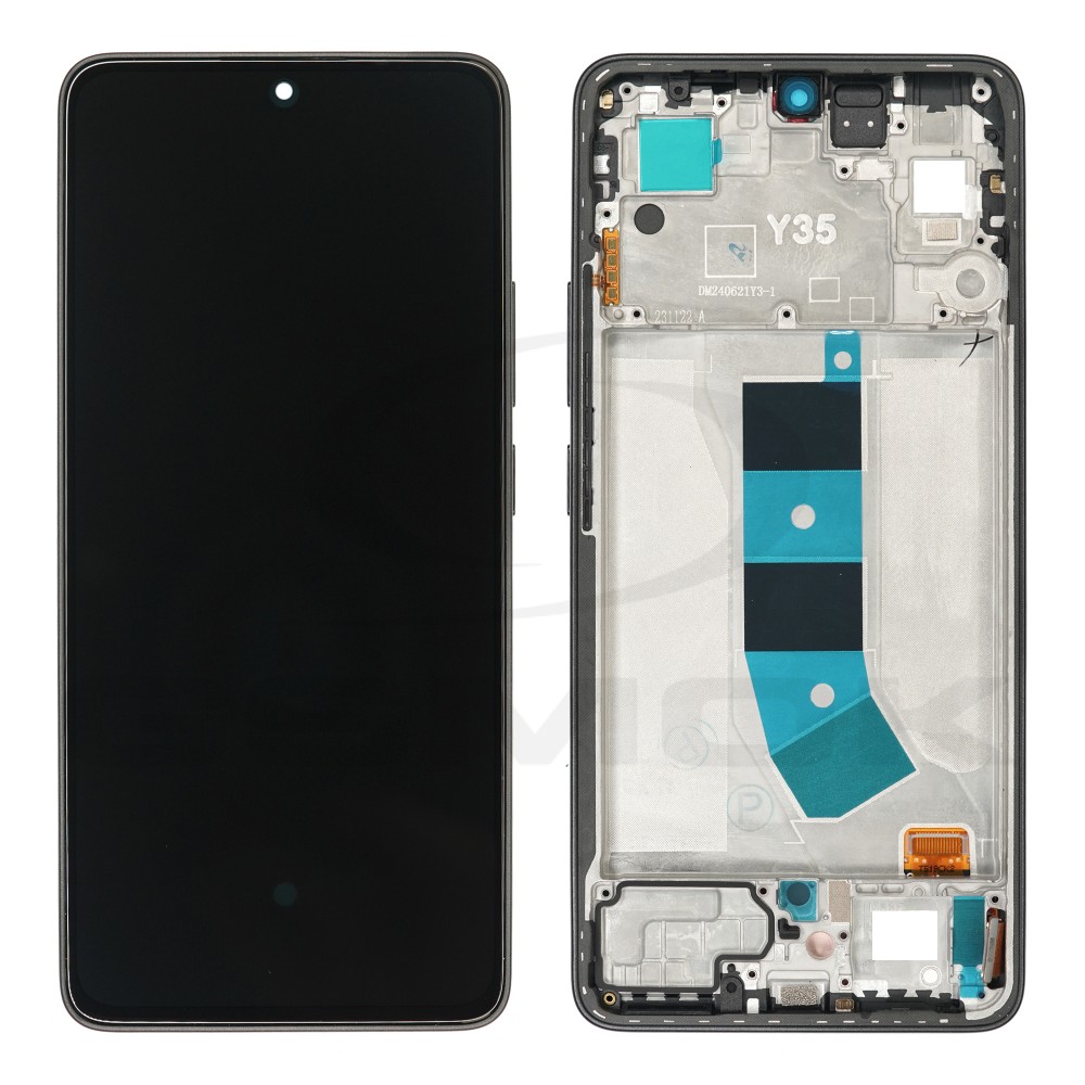 WYŚWIETLACZ LCD DO XIAOMI REDMI NOTE 13 4G Z RAMKĄ CZARNY 56000400N700 ORYGINAŁ SERVICE PACK