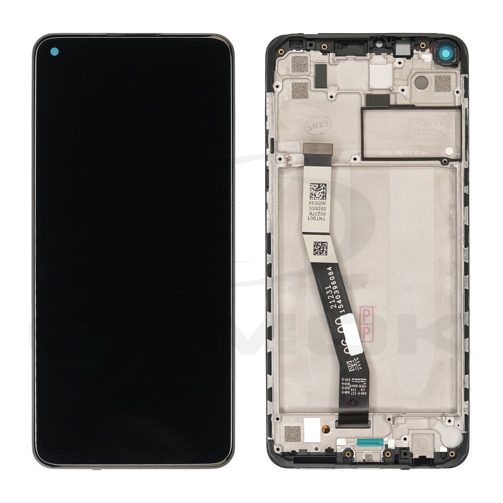 WYŚWIETLACZ LCD + PANEL DOTYKOWY KOMPLET XIAOMI REDMI NOTE 9 Z RAMKĄ 560003J15S00 560004J15S00 560009J15S00 560015J15S00 ORYGINAŁ SERVICE PACK