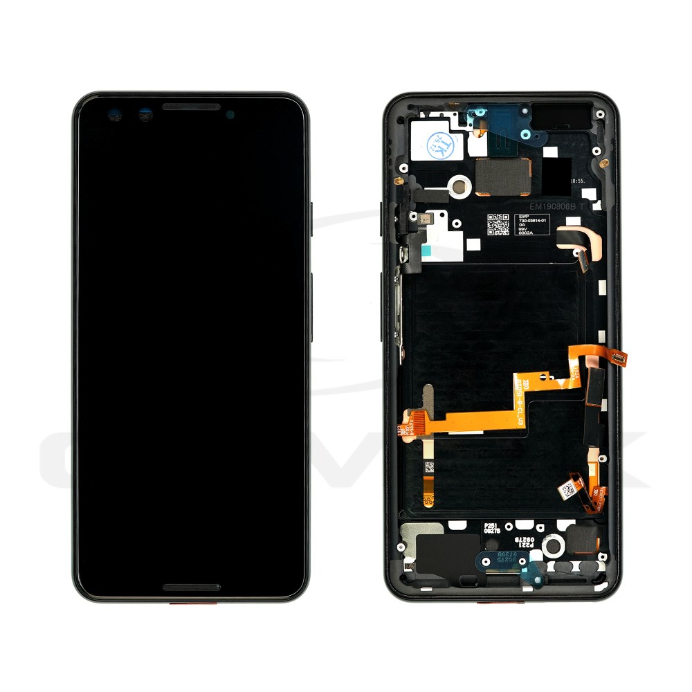 WYŚWIETLACZ LCD + PANEL DOTYKOWY KOMPLET GOOGLE PIXEL 3 Z RAMKĄ [RMORE PREMIUM]