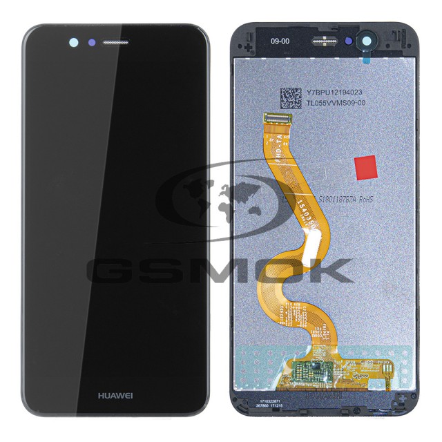 WYŚWIETLACZ LCD DO HUAWEI NOVA 2 PLUS BAC-L21 Z RAMKĄ I BATERIĄ CZARNY 02351KJK ORYGINAŁ SERVICE PACK