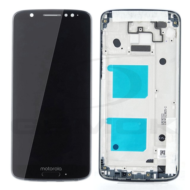 WYŚWIETLACZ LCD DO MOTOROLA MOTO G6 XT1925 Z RAMKĄ NIEBIESKI 5D68C10107 5D68C10151 ORYGINAŁ SERVICE PACK