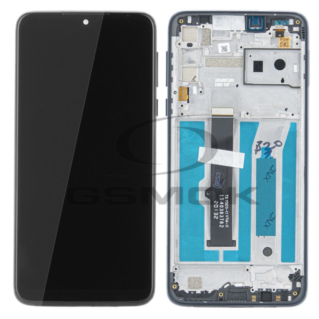 WYŚWIETLACZ LCD DO MOTOROLA ONE MACRO XT2016 CZARNY 5D68C15386 5D68C15386RR ORYGINAŁ SERVICE PACK