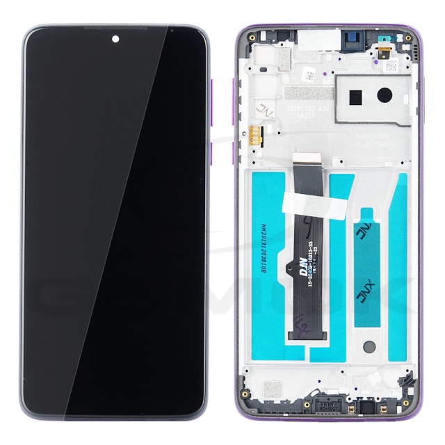 WYŚWIETLACZ LCD DO MOTOROLA ONE MACRO XT2016 FIOLETOWY 5D68C15387 5D68C15387RR 5D68C18175 ORYGINAŁ SERVICE PACK