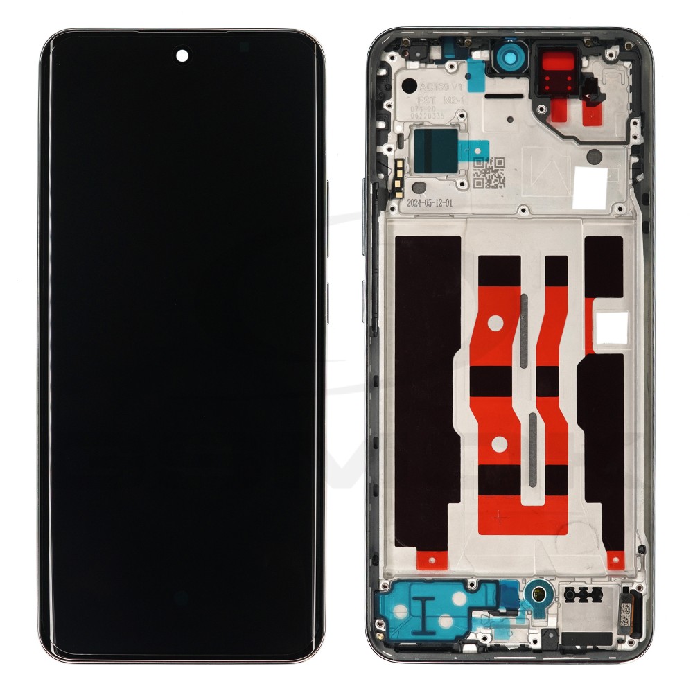 WYŚWIETLACZ LCD DO OPPO RENO 12 CPH2625 621029000232 SREBRNY ORG SERVICE PACK