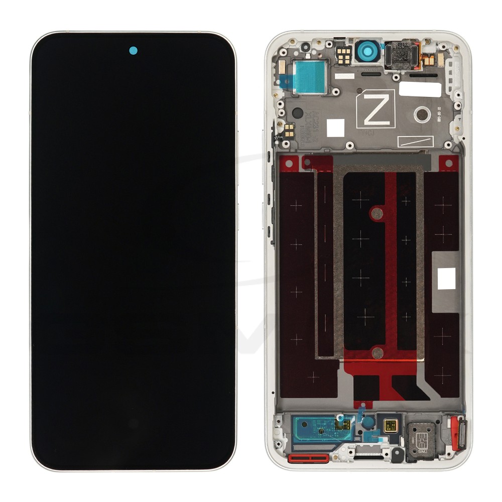 WYŚWIETLACZ LCD DO OPPO RENO 13 CPH2689 BIAŁY Z RAMKĄ 621029000429 ORYGINAŁ SERVICE PACK
