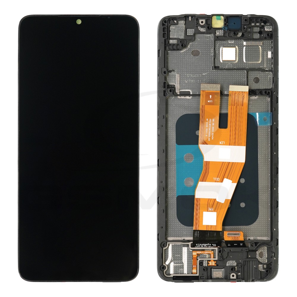 WYŚWIETLACZ LCD DO SAMSUNG A055 GALAXY A05 Z RAMKĄ GH81-24189A ORYGINAŁ SERVICE PACK