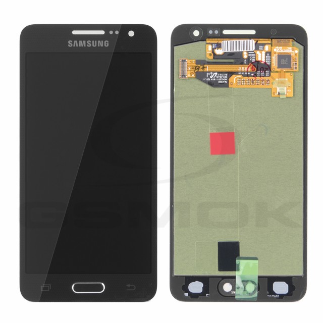 WYŚWIETLACZ LCD DO SAMSUNG A300 GALAXY A3 CZARNY GH97-16747B ORYGINAŁ SERVICE PACK