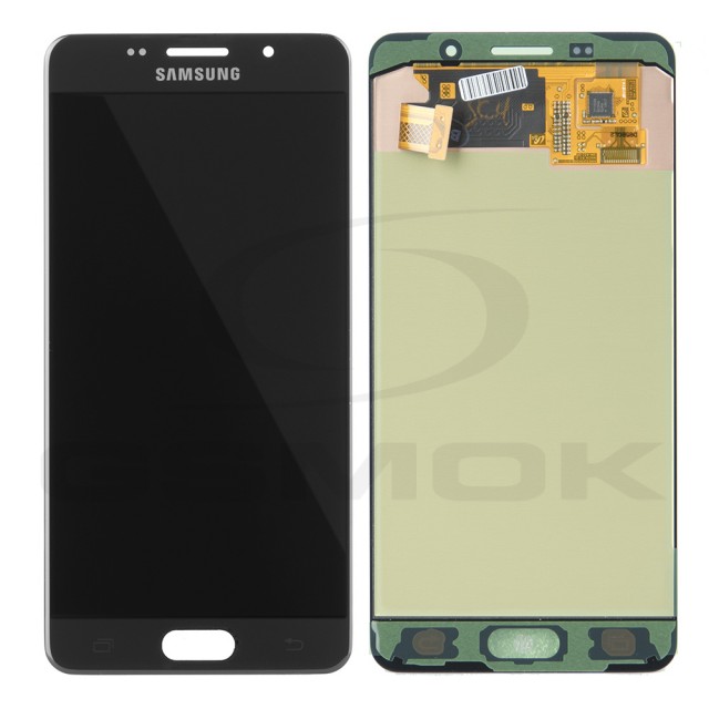 WYŚWIETLACZ LCD DO SAMSUNG A510 GALAXY A5 2016 CZARNY GH97-18250B ORYGINAŁ SERVICE PACK