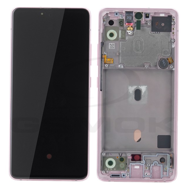 WYŚWIETLACZ LCD DO SAMSUNG A516 GALAXY A51 5G RÓŻ Z RAMKĄ GH82-23124C GH82-23100C GH82-22945C ORYGINAŁ SERVICE PACK