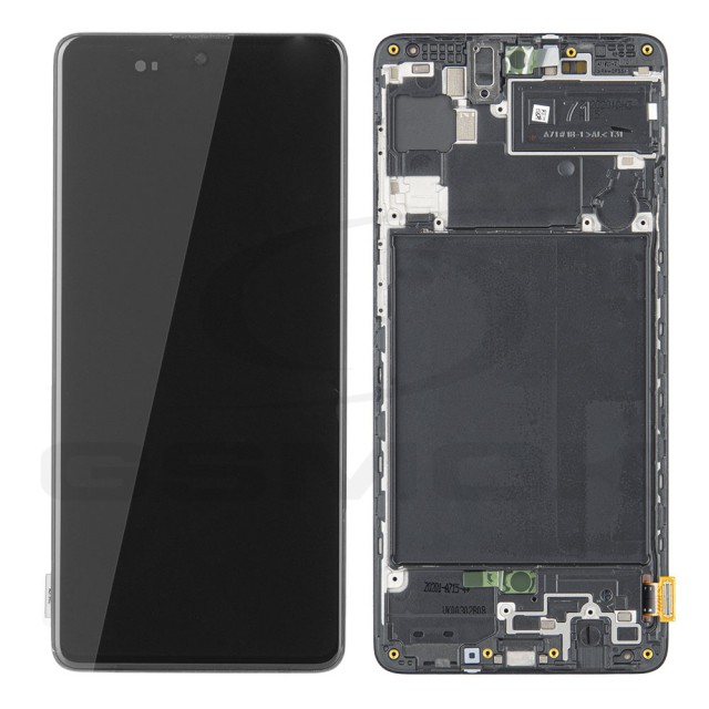 WYŚWIETLACZ LCD DO SAMSUNG A715 GALAXY A71 Z RAMKĄ GH82-22152A GH82-22248A ORYGINAŁ SERVICE PACK