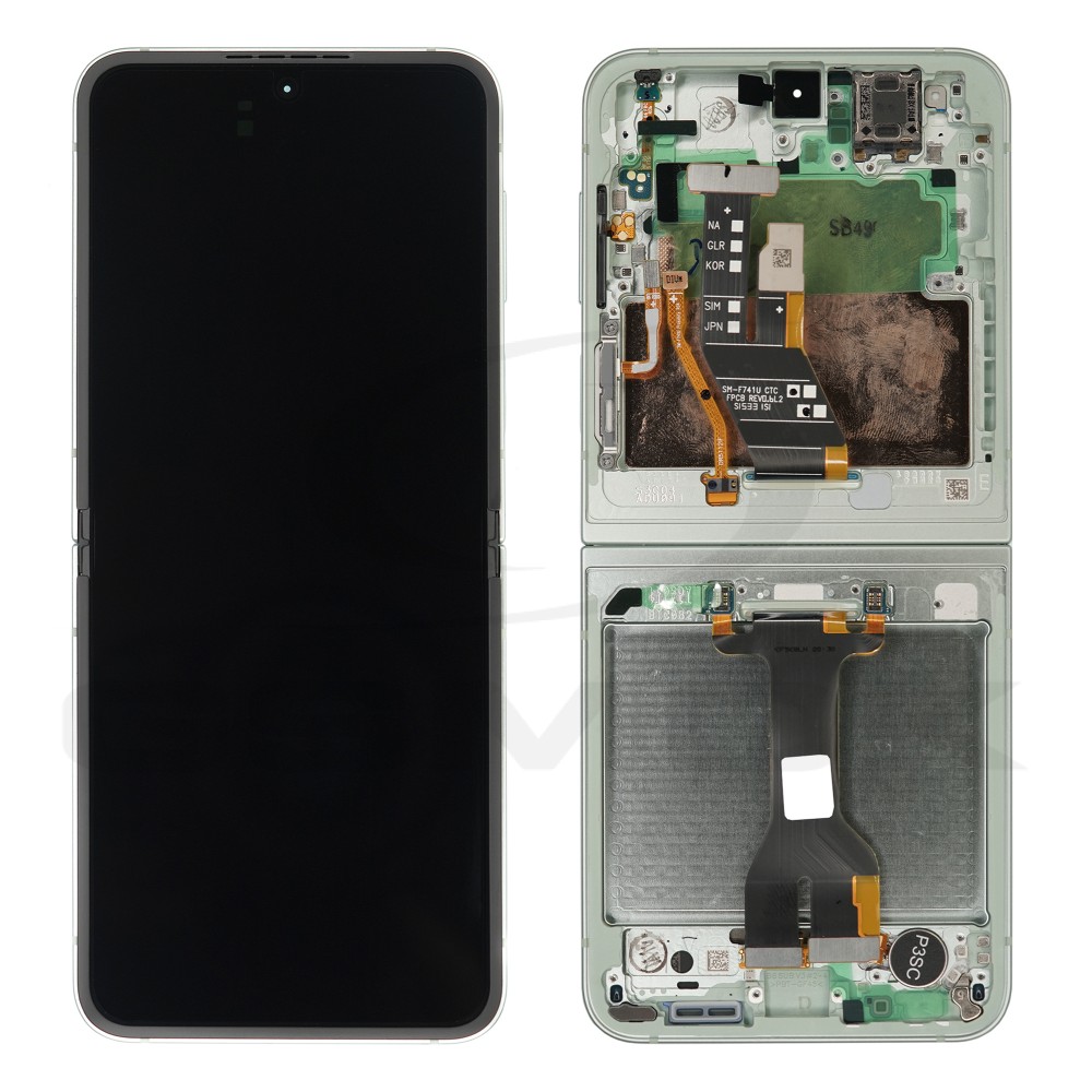 WYŚWIETLACZ LCD DO SAMSUNG F741 GALAXY Z FLIP 6 MIĘTOWY GH82-35013D GH82-35014D ORYGINAŁ SERVICE PACK
