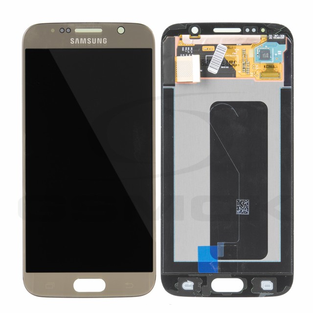 WYŚWIETLACZ LCD DO SAMSUNG G920 GALAXY S6 ZŁOTY GH97-17260C ORYGINAŁ SERVICE PACK