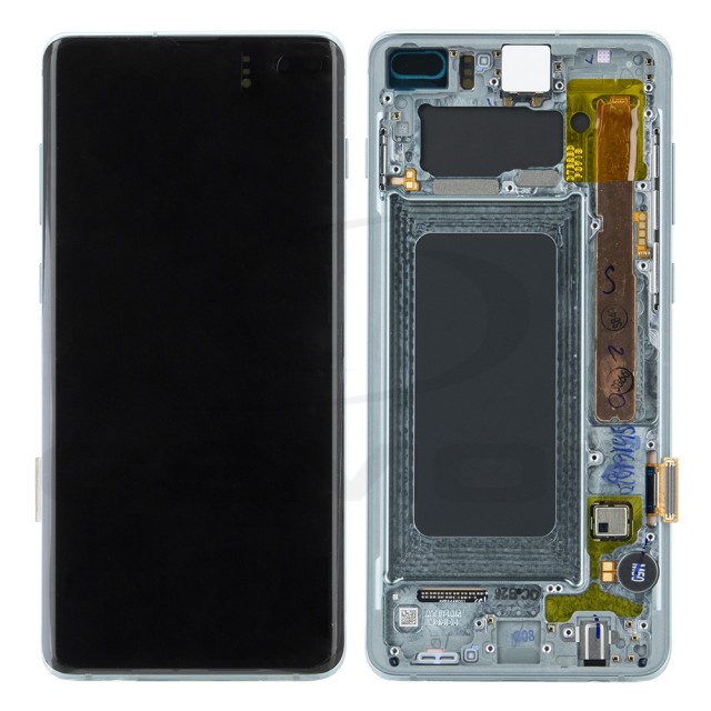 WYŚWIETLACZ LCD DO SAMSUNG G975 GALAXY S10 PLUS ZIELONY Z RAMKĄ GH82-18849E GH82-18857E GH82-18834E GH82-18853E ORYGINAŁ SERVICE PACK