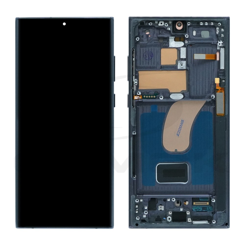 WYŚWIETLACZ LCD + PANEL DOTYKOWY KOMPLET SAMSUNG S918 GALAXY S23 ULTRA Z RAMKĄ [OLED SOFT]