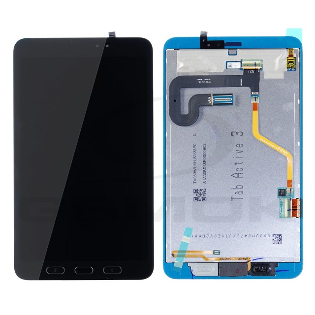 WYŚWIETLACZ LCD DO SAMSUNG T570N GALAXY TAB ACTIVE 3 8.0 CZARNY GH82-24251A ORYGINAŁ SERVICE PACK