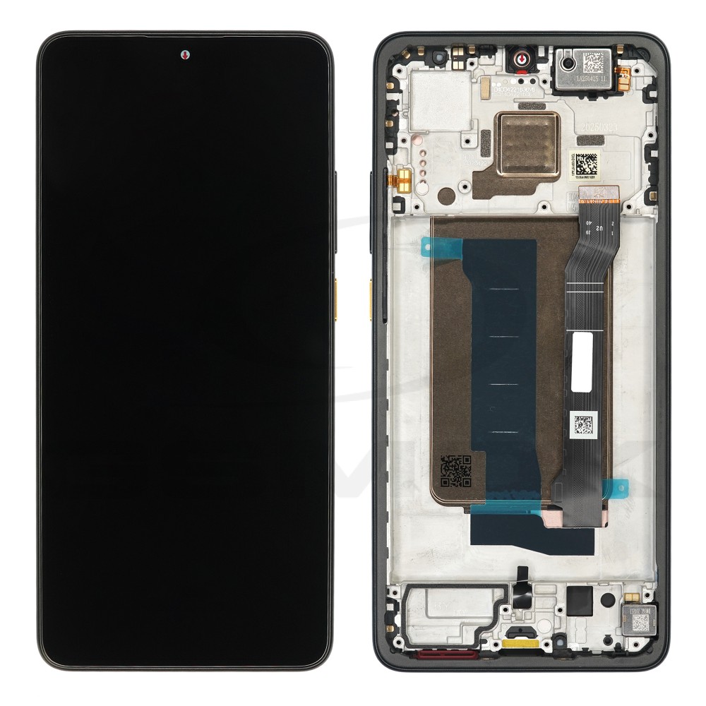 WYŚWIETLACZ LCD DO XIAOMI POCO X7 PRO 5G Z RAMKĄ  ŻÓŁTY 56000100O1000 ORYGINAŁ SERVICE PACK