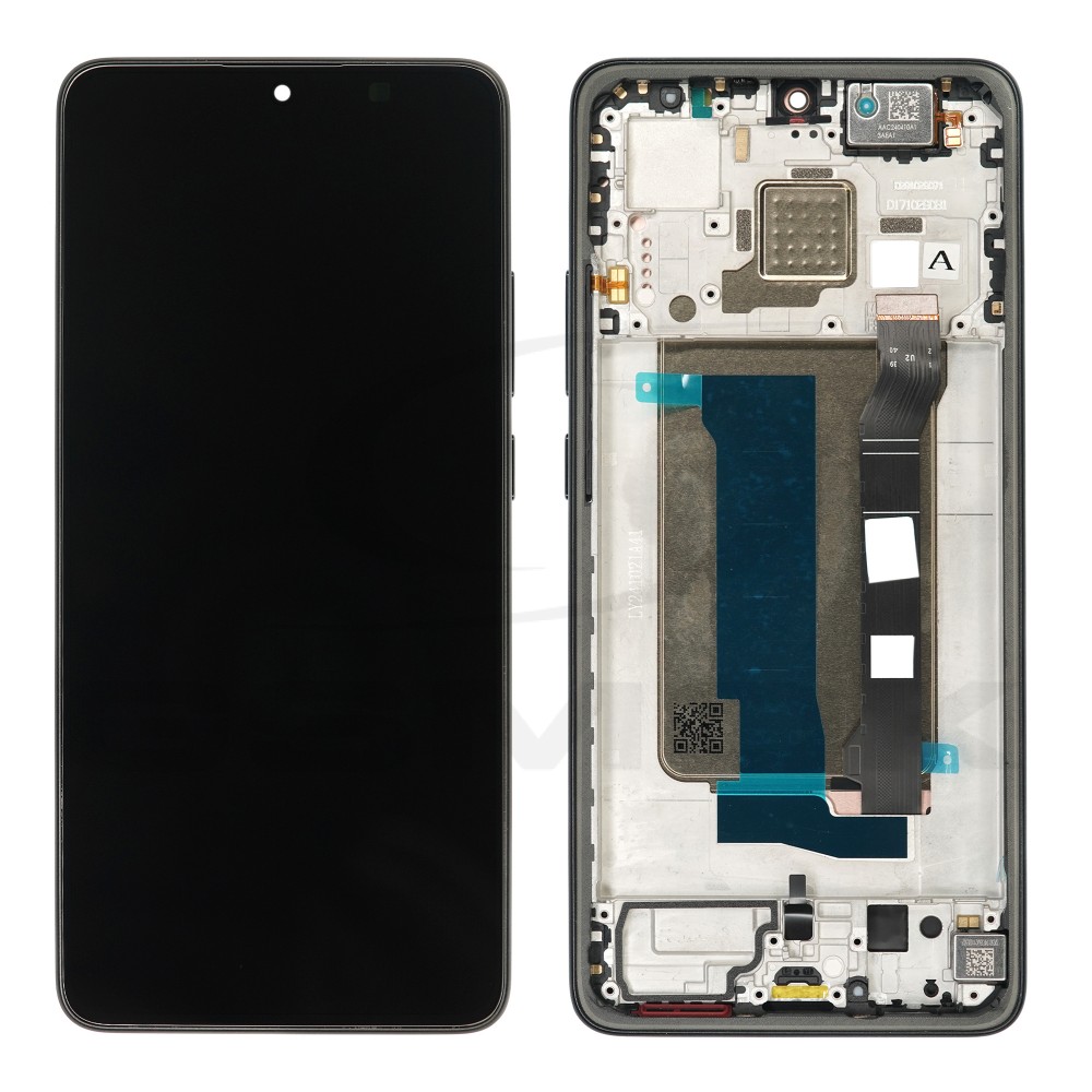 WYŚWIETLACZ LCD DO XIAOMI POCO X7 PRO 5G CZARNY Z RAMKĄ 56000300O1000 ORYGINAŁ SERVICE PACK