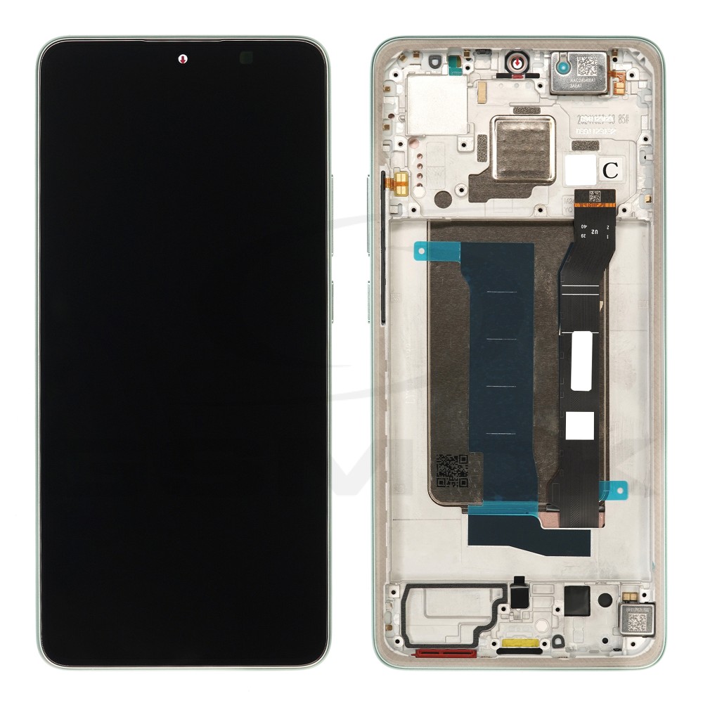 WYŚWIETLACZ LCD DO XIAOMI POCO X7 PRO ZIELONY Z RAMKĄ 56000200O1000 ORYGINAŁ SERVICE PACK