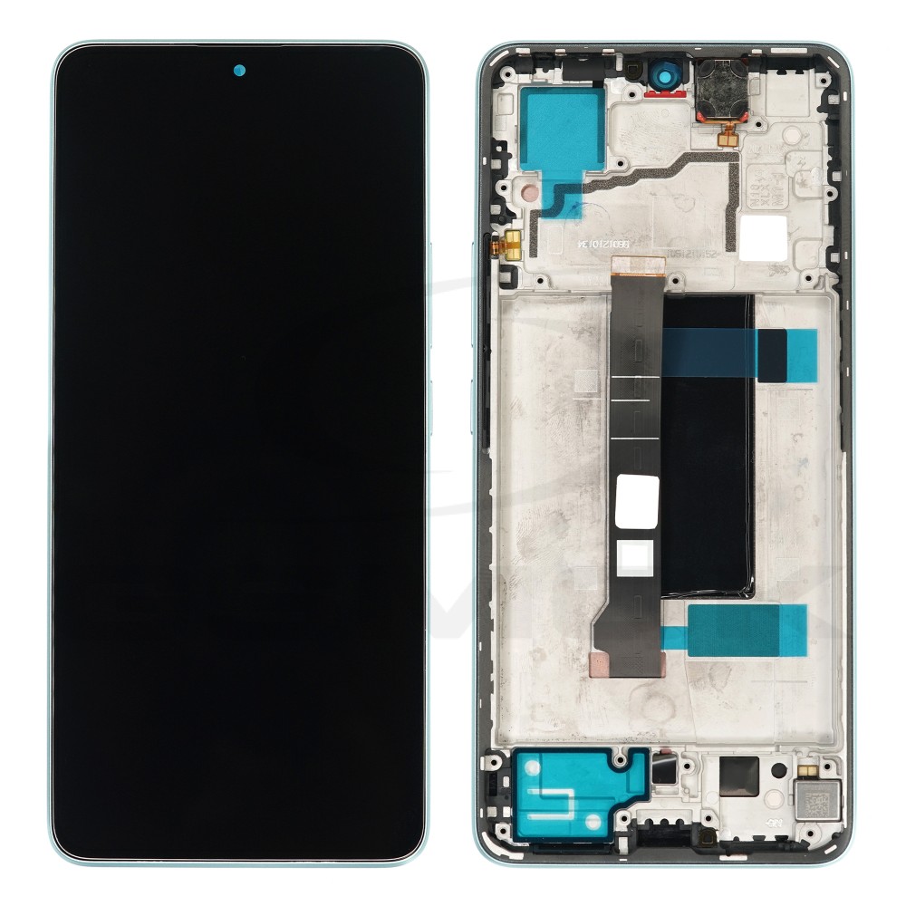 WYŚWIETLACZ LCD DO XIAOMI REDMI NOTE 13 PRO 5G / POCO X6 NIEBIESKI Z RAMKĄ 5600010N1600 560002N16P00 SERVICE PACK