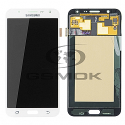 WYŚWIETLACZ LCD DO SAMSUNG J700 GALAXY J7 BIAŁY GH97-17670A ORYGINAŁ SERVICE PACK