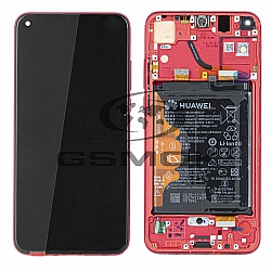 WYŚWIETLACZ LCD DO HUAWEI HONOR VIEW 20 Z RAMKĄ I BATERIĄ CZERWONY 02352JKR ORYGINAŁ SERVICE PACK WYŚWIETLACZ LCD DO HUAWEI HONOR VIEW 20 Z RAMKĄ I BATERIĄ CZERWONY 02352JKR ORYGINAŁ SERVICE PACK