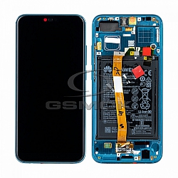 WYŚWIETLACZ LCD DO HUAWEI HONOR 10 Z RAMKĄ I BATERIĄ ZIELONY 02351YDB ORYGINAŁ SERVICE PACK WYŚWIETLACZ LCD DO HUAWEI HONOR 10 Z RAMKĄ I BATERIĄ ZIELONY 02351YDB ORYGINAŁ SERVICE PACK