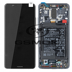 WYŚWIETLACZ LCD DO HUAWEI MATE 10 PRO BLA-L09 Z RAMKĄ I BATERIĄ SZARY 02351RVN ORYGINAŁ SERVICE PACK WYŚWIETLACZ LCD DO HUAWEI MATE 10 PRO BLA-L09 Z RAMKĄ I BATERIĄ SZARY 02351RVN ORYGINAŁ SERVICE PACK