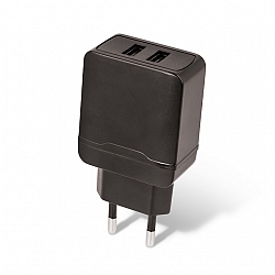 ŁADOWARKA SIECIOWA MAXLIFE 2.4A 2XUSB MXTC-02 CZARNA ŁADOWARKA SIECIOWA MAXLIFE 2.4A 2XUSB MXTC-02 CZARNA