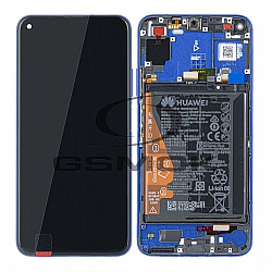 WYŚWIETLACZ LCD DO HUAWEI HONOR 20 / NOVA 5T Z RAMKĄ I BATERIĄ NIEBIESKI 02352TNQ 02352SMQ ORYGINAŁ SERVICE PACK WYŚWIETLACZ LCD DO HUAWEI HONOR 20 / NOVA 5T Z RAMKĄ I BATERIĄ NIEBIESKI 02352TNQ 02352SMQ ORYGINAŁ SERVICE PACK