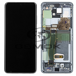 WYŚWIETLACZ LCD DO SAMSUNG G988 GALAXY S20 ULTRA SZARY Z BATERIĄ 82-24619B GH82-26037B ORYGINAŁ SERVICE PACK WYŚWIETLACZ LCD DO SAMSUNG G988 GALAXY S20 ULTRA SZARY Z BATERIĄ 82-24619B GH82-26037B ORYGINAŁ SERVICE PACK