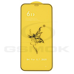 IPHONE 12 PRO MAX - SZKŁO HARTOWANE 0.3MM 5D CZARNE