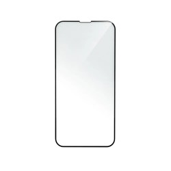IPHONE 13 / 13 PRO / 14 / 16E / 17E - SZKŁO HARTOWANE 0.3MM 5D CZARNE MATOWE