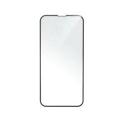 IPHONE 13 / 13 PRO / 14 / 16E / 17E - SZKŁO HARTOWANE 0.3MM 5D CZARNE MATOWE