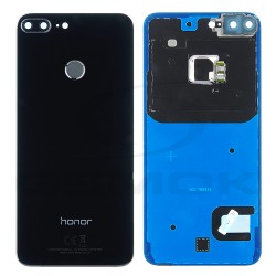 KLAPKA BATERII / OBUDOWA HUAWEI HONOR 9 LITE CZARNA Z SZYBKĄ KAMERY I CZYTNIKIEM LINII PAPILARNYCH 02351SYP 02351SMM 02352CHU ORYGINAŁ SERVICE PACK