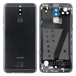 KLAPKA BATERII / OBUDOWA HUAWEI MATE 10 LITE CZARNA Z SZYBKĄ KAMERY I CZYTNIKIEM LINII PAPILARNYCH 02351QPC 02351QYA 02351SFE ORYGINAŁ SERVICE PACK