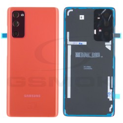 KLAPKA BATERII / OBUDOWA SAMSUNG G780 G781 GALAXY S20 FE CZERWONA GH82-24263E GH82-24223E ORYGINAŁ SERVICE PACK