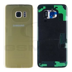 KLAPKA BATERII / OBUDOWA SAMSUNG G935 GALAXY S7 EDGE ZŁOTA GH82-11346C ORYGINAŁ SERVICE PACK