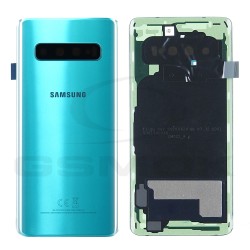 KLAPKA BATERII / OBUDOWA SAMSUNG G973 GALAXY S10 ZIELONA GH82-18378E ORYGINAŁ SERVICE PACK