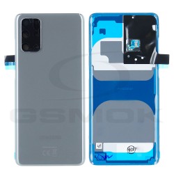 KLAPKA BATERII / OBUDOWA SAMSUNG G985 GALAXY S20 PLUS SZARA Z SZYBKĄ KAMERY GH82-21634E GH82-22032E GH82-27287E ORYGINAŁ SERVICE PACK