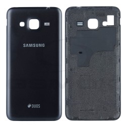 KLAPKA BATERII / OBUDOWA SAMSUNG J320 GALAXY J3 2016 DUOS CZARNA GH98-38690C ORYGINAŁ SERVICE PACK