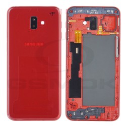 KLAPKA BATERII / OBUDOWA SAMSUNG J610 GALAXY J6 PLUS 2018 CZERWONA GH82-17868B GH82-17872B ORYGINAŁ SERVICE PACK