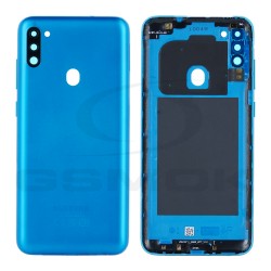 KLAPKA BATERII / OBUDOWA SAMSUNG M115 GALAXY M11 NIEBIESKA GH81-19135A ORYGINAŁ SERVICE PACK
