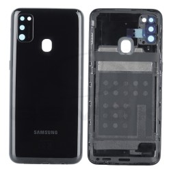 KLAPKA BATERII / OBUDOWA SAMSUNG M215 GALAXY M21 CZARNA GH82-22609A ORYGINAŁ SERVICE PACK