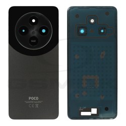 KLAPKA BATERII / OBUDOWA XIAOMI POCO C75 CZARNA 5600010C3NP00 ORYGINAŁ SERVICE PACK
