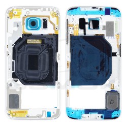 KORPUS SAMSUNG G920 GALAXY S6 NIEBIESKI Z ZESTAWEM TAŚM KLEJĄCYCH GH96-08583D ORYGINAŁ SERVICE PACK