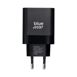 ŁADOWARKA SIECIOWA BLUE STAR USB C QC4.0 PD 3A 45W TFB-TC-45W CZARNA ŁADOWARKA SIECIOWA BLUE STAR USB C QC4.0 PD 3A 45W TFB-TC-45W CZARNA
