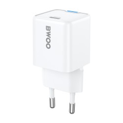 ŁADOWARKA SIECIOWA BWOO GAN 30W USB-C CDA211 BIAŁA ŁADOWARKA SIECIOWA BWOO GAN 30W USB-C CDA211 BIAŁA